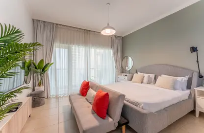Apartment - Studio - 1 Bathroom for rent in Burj Al Nujoom - Downtown Dubai - Dubai
