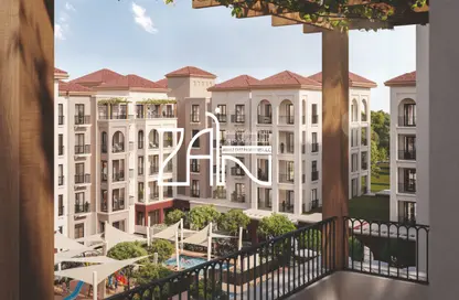 Apartment - 1 Bedroom - 2 Bathrooms for sale in Bloom Living - Zayed City (Khalifa City C) - Khalifa City - Abu Dhabi