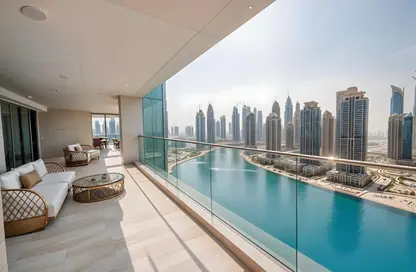 Penthouse - 2 Bedrooms - 6 Bathrooms for rent in Volante - Business Bay - Dubai