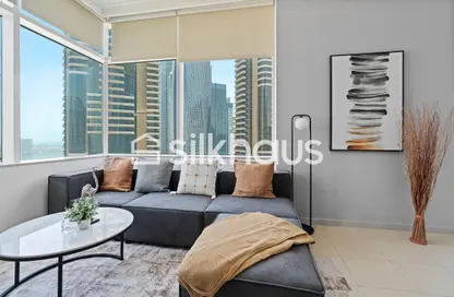 Room / Bedroom image for: Apartment - 1 Bedroom - 1 Bathroom for rent in Botanica Tower - Dubai Marina - Dubai, Image 1