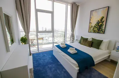 Apartment - 1 Bedroom - 2 Bathrooms for rent in Bloom Towers - Jumeirah Village Circle - Dubai