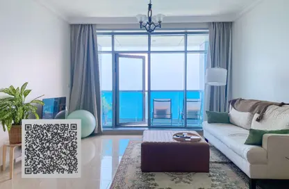 Apartment - 2 Bedrooms - 2 Bathrooms for rent in Ajman Corniche Residences - Ajman Corniche Road - Ajman