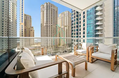 Apartment - 2 Bedrooms - 3 Bathrooms for rent in Delphine Tower - Marina Promenade - Dubai Marina - Dubai