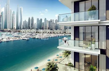 Apartment - 4 Bedrooms - 4 Bathrooms for sale in Beach Mansion - EMAAR Beachfront - Dubai Harbour - Dubai