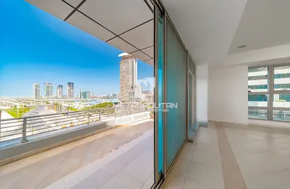 شقة - 2 غرف نوم - 3 حمامات للايجار في برج الأميرة - دبي مارينا - دبي