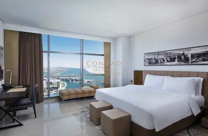 Hotel  and  Hotel Apartment - 3 Bedrooms - 3 Bathrooms for rent in Etihad Tower 1 - Etihad Towers - Corniche Road - Abu Dhabi