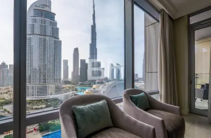 Apartment - 1 Bedroom - 2 Bathrooms for rent in The Address Residence Fountain Views 2 - The Address Residence Fountain Views - Downtown Dubai - Dubai