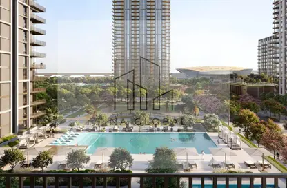 صورة لـ حوض سباحة شقة - غرفة نوم - 1 حمام للبيع في ايون بناية 1 - ايون - ميناء خور دبي (ذا لاجونز) - دبي ، صورة رقم 1