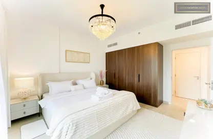 Room / Bedroom image for: Apartment - 1 Bedroom - 1 Bathroom for rent in Asayel - Madinat Jumeirah Living - Umm Suqeim - Dubai, Image 1