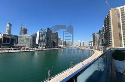 شقة - غرفة نوم - 1 حمام للايجار في ويفز تاور - الخليج التجاري - دبي