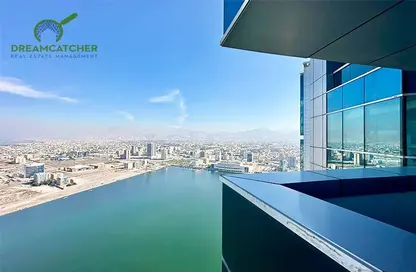 Water View image for: Apartment - 3 Bedrooms - 3 Bathrooms for sale in Julphar Residential Tower - Julphar Towers - Al Nakheel - Ras Al Khaimah, Image 1