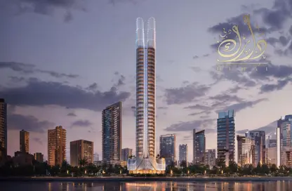 شقة - غرفة نوم - 2 حمامات للبيع في بن غاطي سكاي هول - الخليج التجاري - دبي