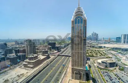 طابق كامل - استوديو - 2 حمامات للايجار في السلام تاور - مدينة دبي الإعلامية - دبي