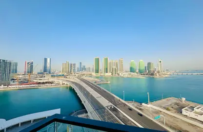 Apartment - 3 Bedrooms - 4 Bathrooms for rent in Water Front Tower A - Waterfront Residential Towers - Tourist Club Area - Abu Dhabi
