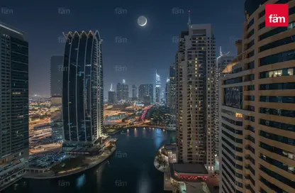 Office Space - Studio - 2 Bathrooms for rent in One Lake Plaza - JLT Cluster T - Jumeirah Lake Towers - Dubai