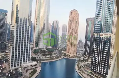 شقة - غرفة نوم - 2 حمامات للايجار في ليك فيو - (JLT) مجمع B - أبراج بحيرة الجميرا - دبي