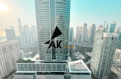 Apartment - 4 Bedrooms - 5 Bathrooms for rent in Horizon Tower - Dubai Marina - Dubai