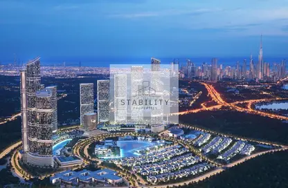 Apartment - 1 Bedroom - 1 Bathroom for sale in 320 Riverside Crescent - Sobha Hartland II - Bukadra - Dubai
