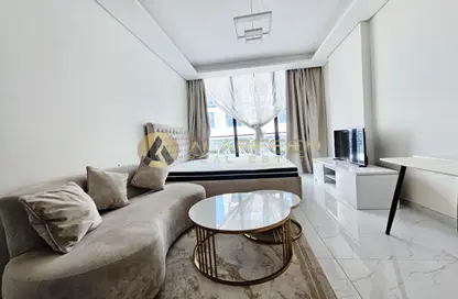 Living Room image for: Apartment - 1 Bathroom for rent in Samana Hills - Arjan - Dubai, Image 1