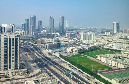 Office Space - Studio for rent in I Rise Tower - Barsha Heights (Tecom) - Dubai