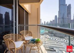 صورةشرفة لـ: Studio - 1 حمام للبيع في فندق العنوان دبي مول - دبي وسط المدينة - دبي, صورة 1
