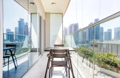 Apartment - 1 Bedroom - 2 Bathrooms for sale in Damac Heights - Dubai Marina - Dubai