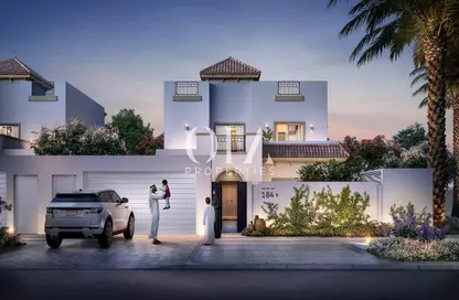 Outdoor House image for: Villa - 4 Bedrooms for sale in Fay Al Reeman II - Al Shamkha - Abu Dhabi, Image 1