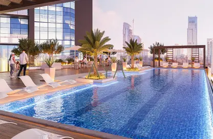 Apartment - 1 Bedroom - 2 Bathrooms for sale in Jade Tower - Majan - Dubai Land - Dubai