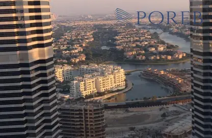 شقة - غرفة نوم - 2 حمامات للايجار في برج كونكورد - (JLT) مجمع H - أبراج بحيرة الجميرا - دبي