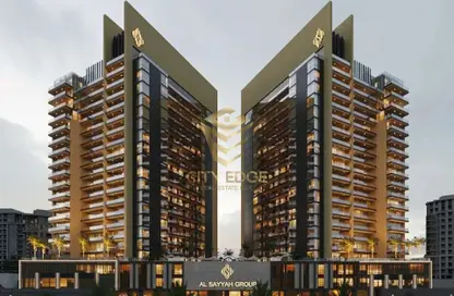 Apartment - 1 Bedroom - 2 Bathrooms for sale in Butterfly Towers - Arjan - Dubai