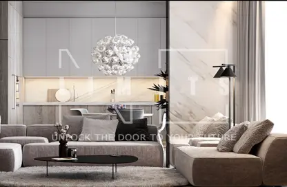 Living Room image for: Apartment - 2 Bedrooms - 3 Bathrooms for sale in Barari Views - Majan - Dubai, Image 1