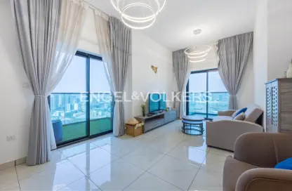 Apartment - 1 Bedroom - 2 Bathrooms for rent in The Square Tower - Jumeirah Village Circle - Dubai