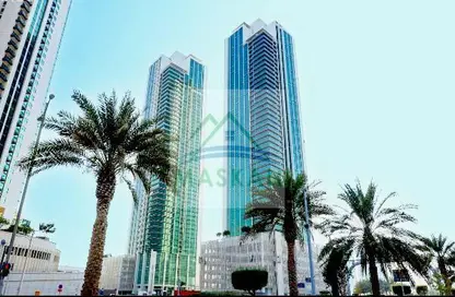 Apartment - 2 Bedrooms - 3 Bathrooms for rent in Ocean Terrace - Marina Square - Al Reem Island - Abu Dhabi