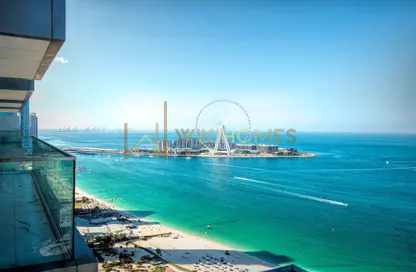 Apartment - 3 Bedrooms - 5 Bathrooms for rent in 1 JBR - Jumeirah Beach Residence - Dubai