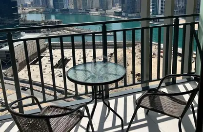شقة - غرفة نوم - 2 حمامات للايجار في برج زادا - الخليج التجاري - دبي