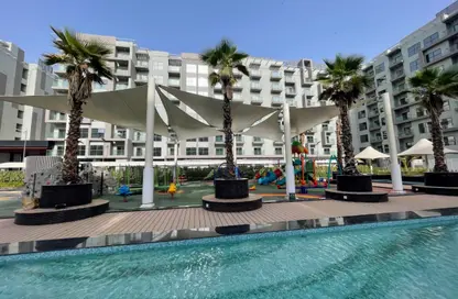 شقة - 1 حمام للايجار في لاونز من دانوب بلوك 4 - لاونز لدانوب - المدينة الدولية - دبي