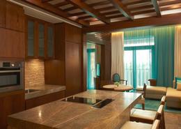 Living Room image for: Apartment - 1 bedroom - 2 bathrooms for rent in Sofitel Dubai The Palm - The Crescent - Palm Jumeirah - Dubai, Image 1