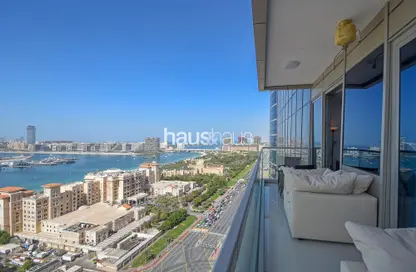 Balcony image for: Apartment - 3 Bedrooms - 4 Bathrooms for rent in Ocean Heights - Dubai Marina - Dubai, Image 1