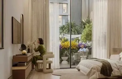 شقة - 2 حمامات للبيع في برج الكورنيش - طريق كورنيش عجمان - عجمان