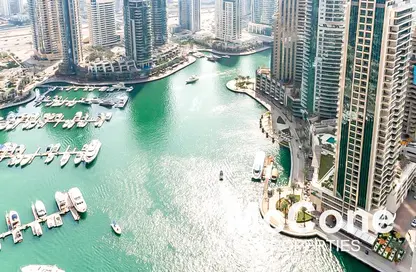 Apartment - 1 Bedroom - 2 Bathrooms for rent in Damac Heights - Dubai Marina - Dubai