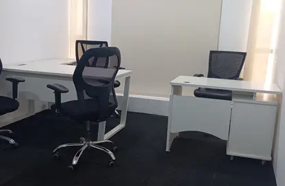 Office Space - Studio - 2 Bathrooms for rent in Lake Tower - Al Majaz 1 - Al Majaz - Sharjah