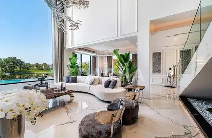Villa - 4 Bedrooms - 6 Bathrooms for rent in Entertainment Foyer - European Clusters - Jumeirah Islands - Dubai