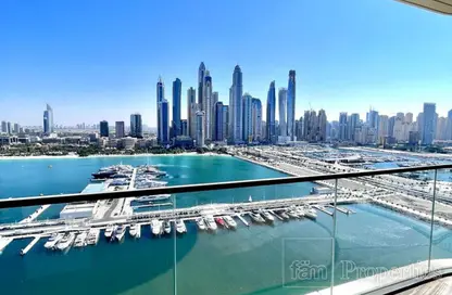 شقة - 3 غرف نوم - 3 حمامات للايجار في مارينا فيستا - إعمار بيتشفرونت - دبي هاربور - دبي