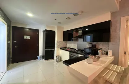 صورة لـ مطبخ شقة - غرفة نوم - 2 حمامات للايجار في ذا باي - الخليج التجاري - دبي ، صورة رقم 1