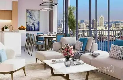 Penthouse - 4 Bedrooms - 6 Bathrooms for sale in Seapoint - EMAAR Beachfront - Dubai Harbour - Dubai
