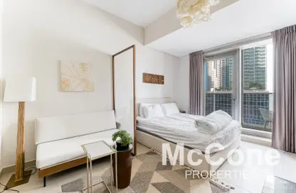 Apartment - Studio - 1 Bathroom for rent in Sparkle Tower 3 - Sparkle Towers - Dubai Marina - Dubai