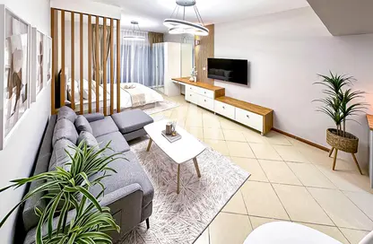 Apartment - Studio - 1 Bathroom for rent in Marina Diamond 2 - Marina Diamonds - Dubai Marina - Dubai
