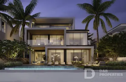 Villa - 5 Bedrooms - 6 Bathrooms for sale in Frond D - Garden Homes - Palm Jebel Ali - Dubai
