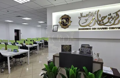Office Space - Studio - 4 Bathrooms for rent in Ajman Gate Tower - Ajman Industrial 2 - Ajman Industrial Area - Ajman