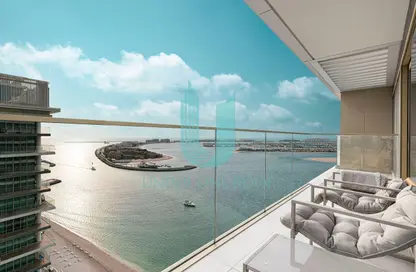 Apartment - 1 Bedroom - 1 Bathroom for sale in Grand Bleu Tower 2 - EMAAR Beachfront - Dubai Harbour - Dubai